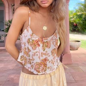 Vrg Girl Tank Top Floral